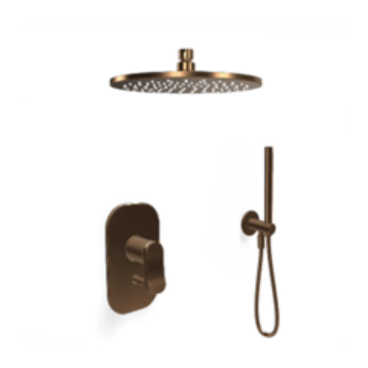 Seinasisene dušikomplekt Fimo FLO, brushed ambre bronze