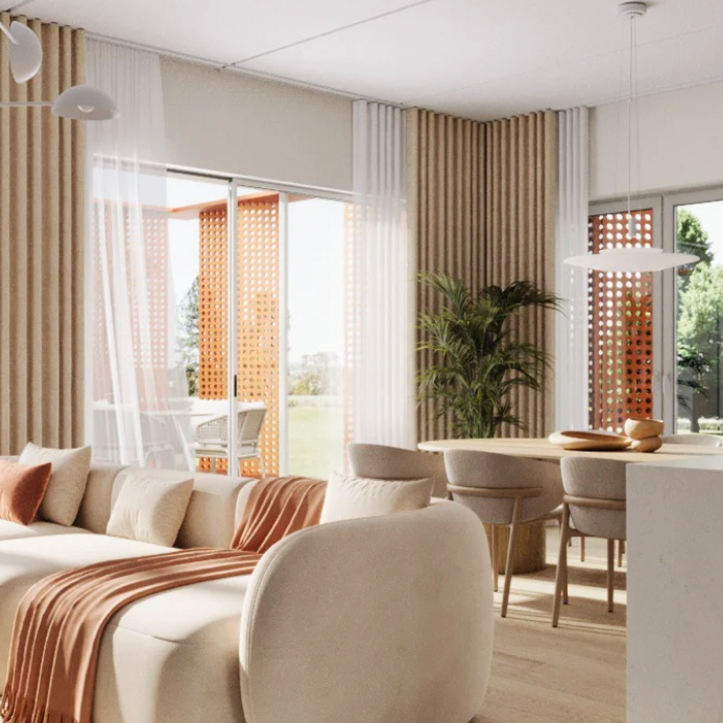 Kardinate juhtimise valmidus elutoa akendele